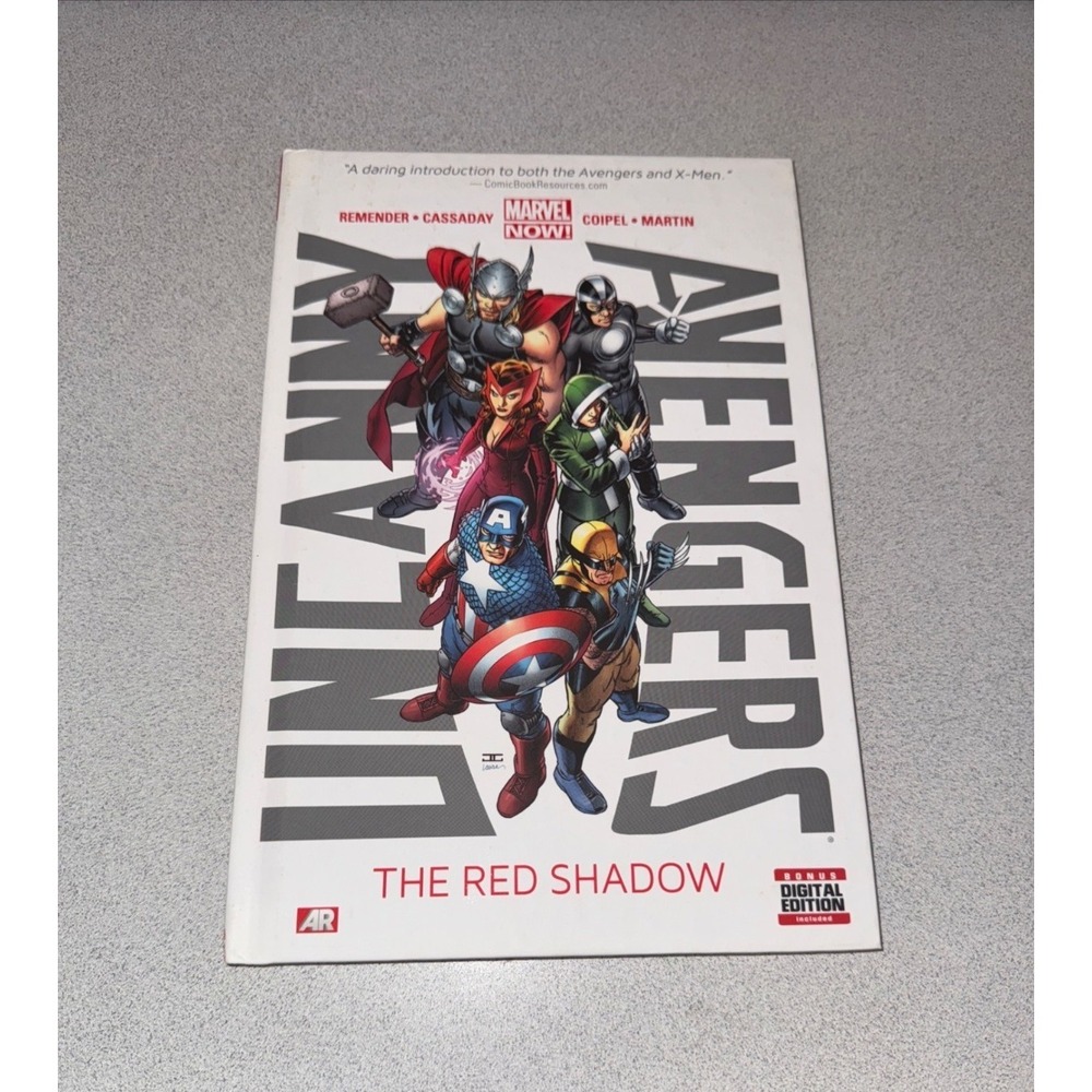 Uncanny Avengers The Red‎ Shadow Marvel NOW! HC Rick Remender Cassaday Coipel